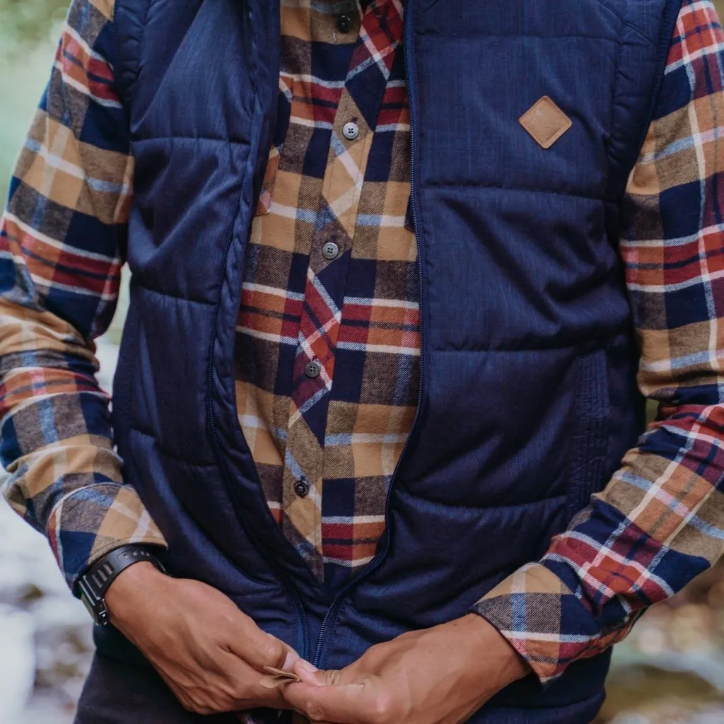 Austin II - Men's Gilet - Dark Blue