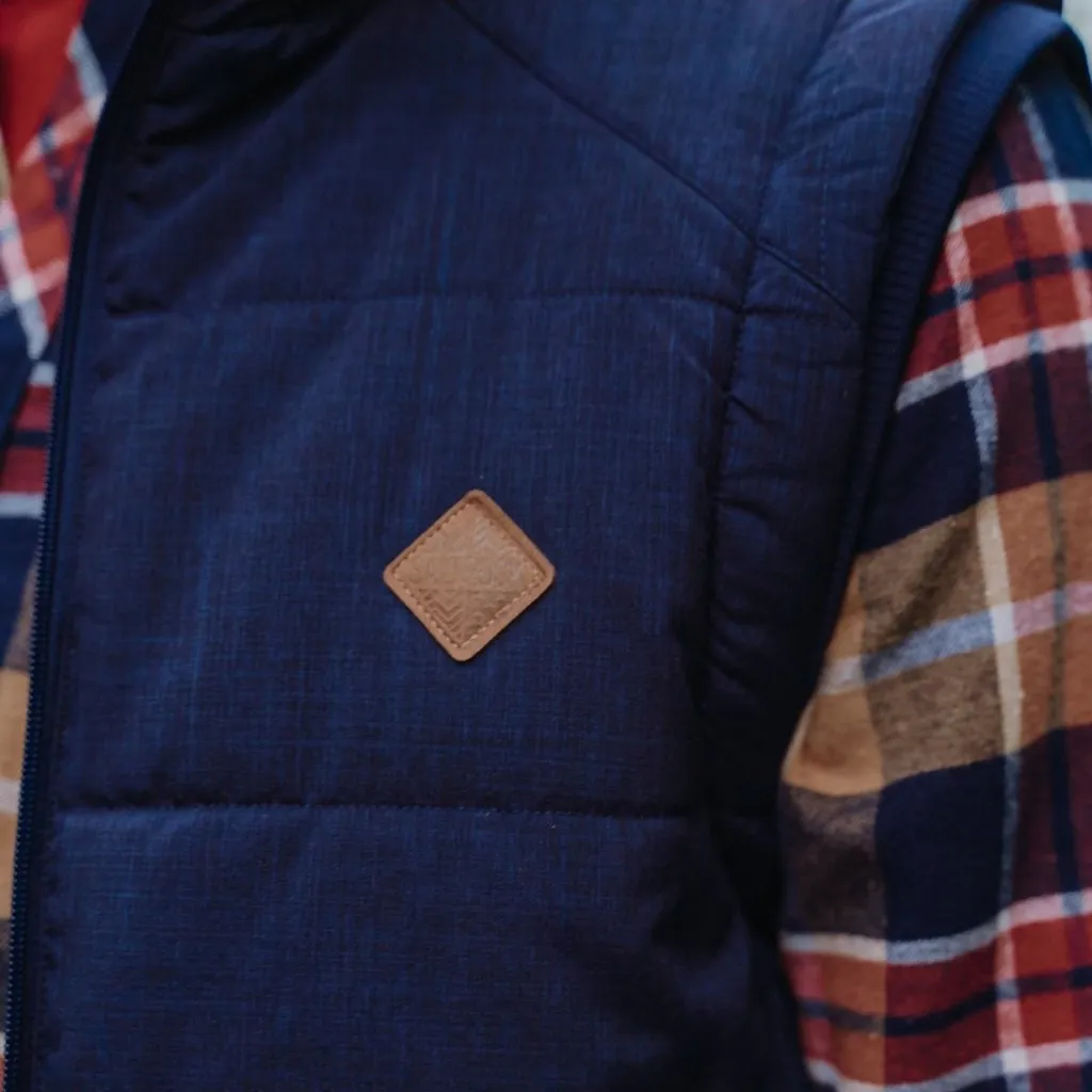 Austin II - Men's Gilet - Dark Blue