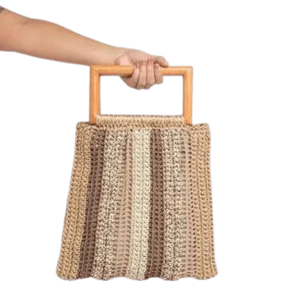 Catarina Mina Dengo Crochet Handbag