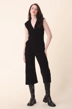 Fine Again Corduroy in Black