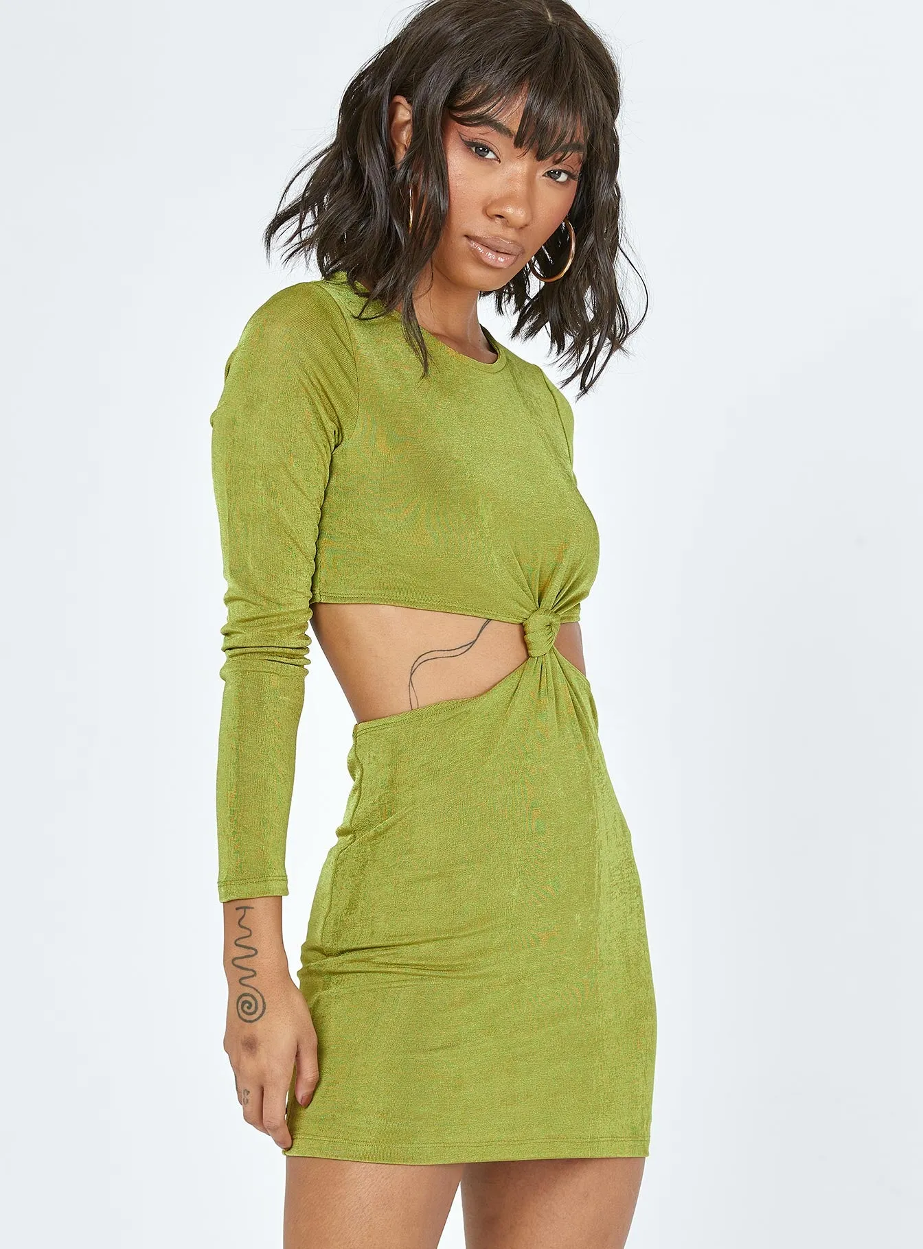 Hope Mini Dress Green