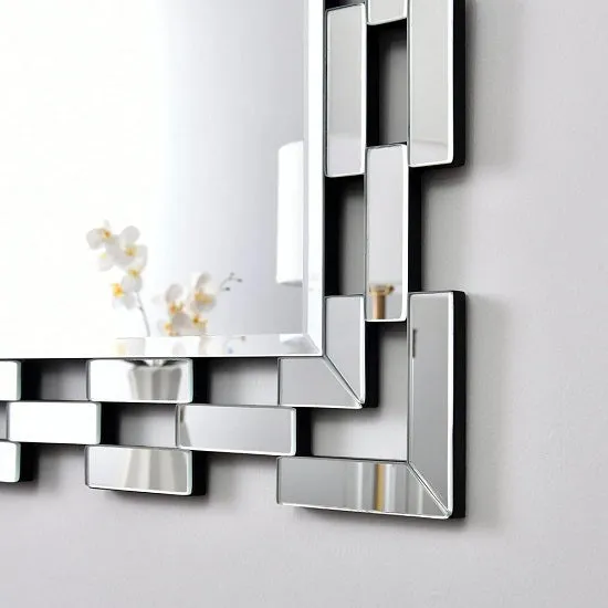 Large Rectangular Greek Style Full Length Mirror