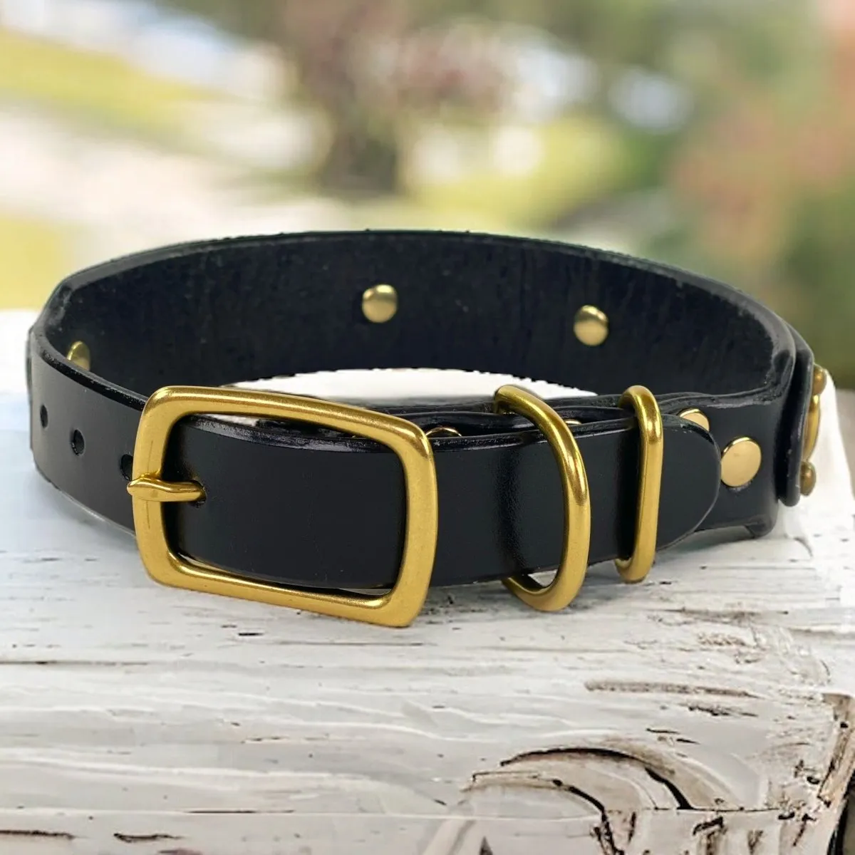 Legend Leather Dog Collar