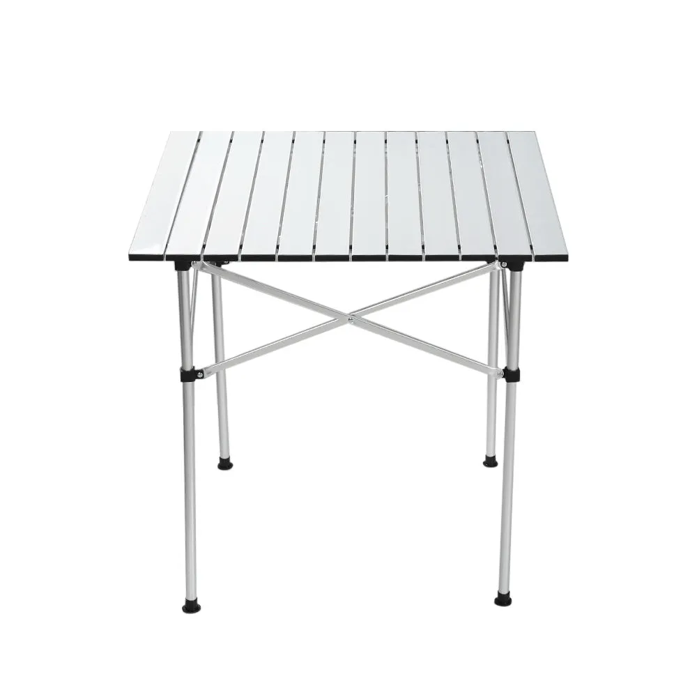 Lightweight Foldable Aluminium Camping Table, 70CM, Weisshorn