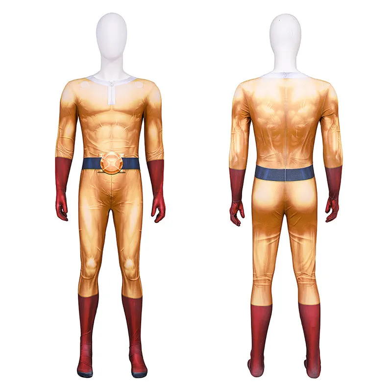 One Punch Man Season 3 Saitama Cosplay Costume