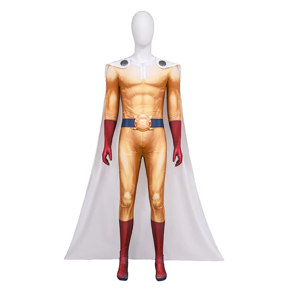 One Punch Man Season 3 Saitama Cosplay Costume