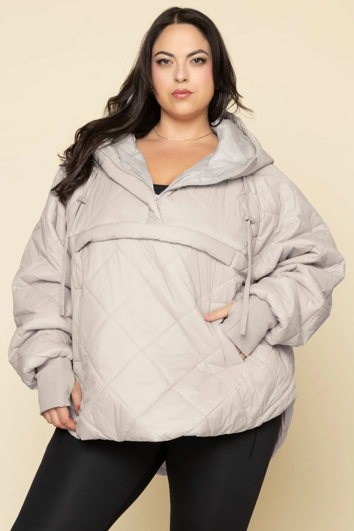 Pillow Packable Puffer Jacket - Silver Birch