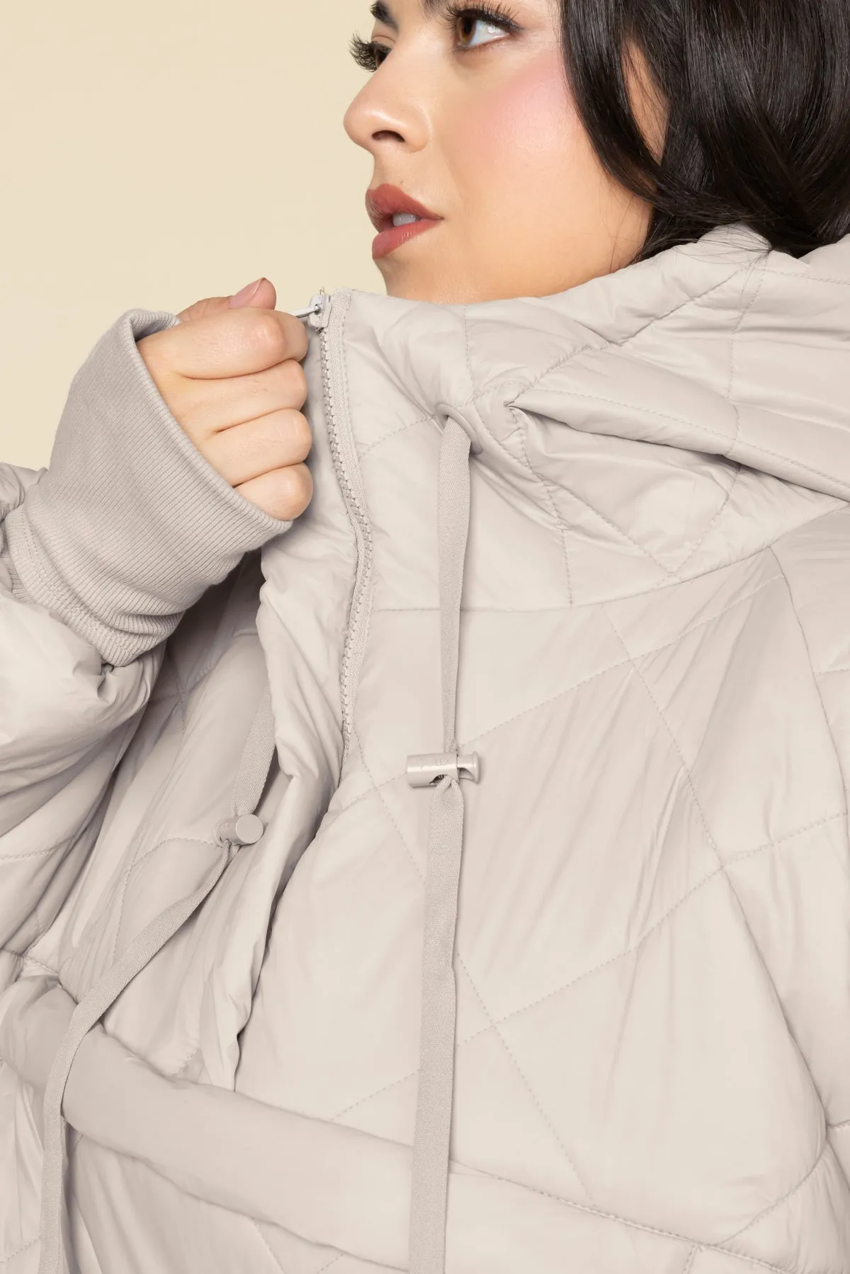 Pillow Packable Puffer Jacket - Silver Birch