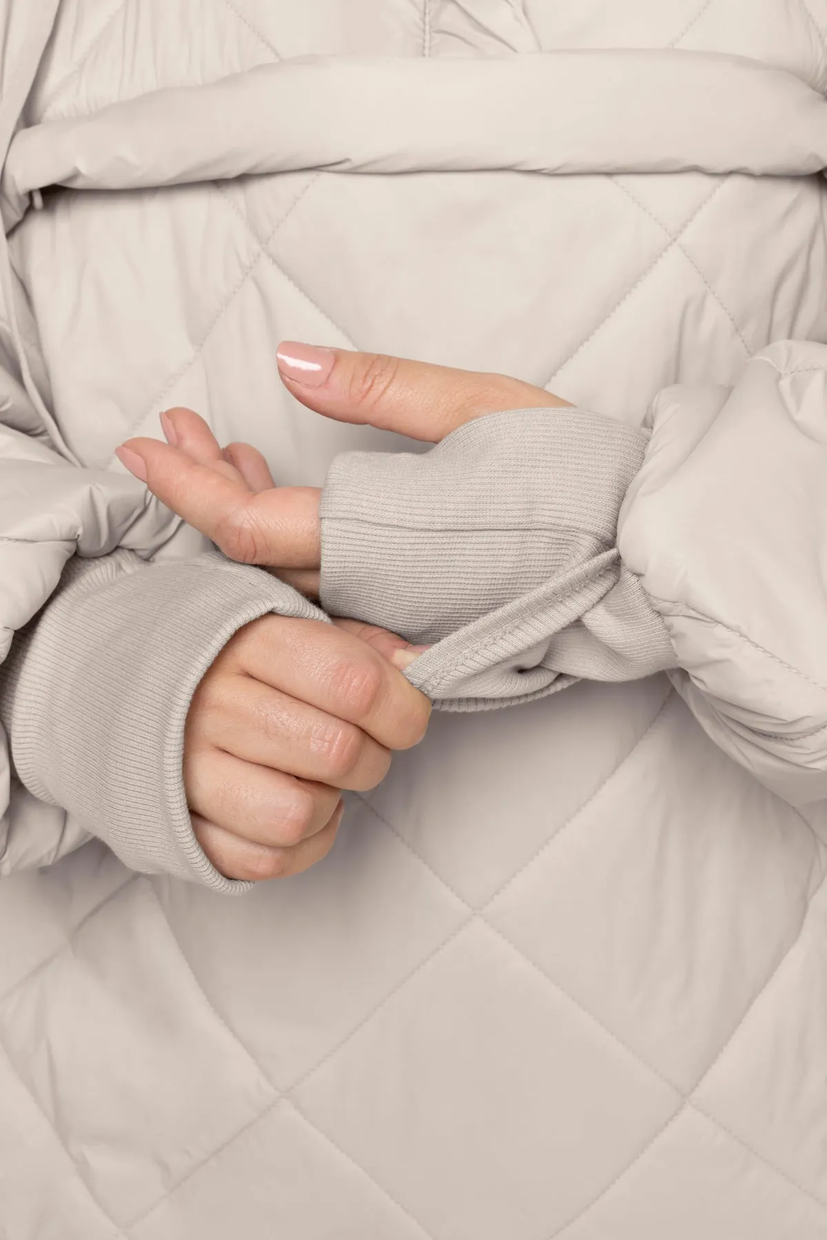 Pillow Packable Puffer Jacket - Silver Birch