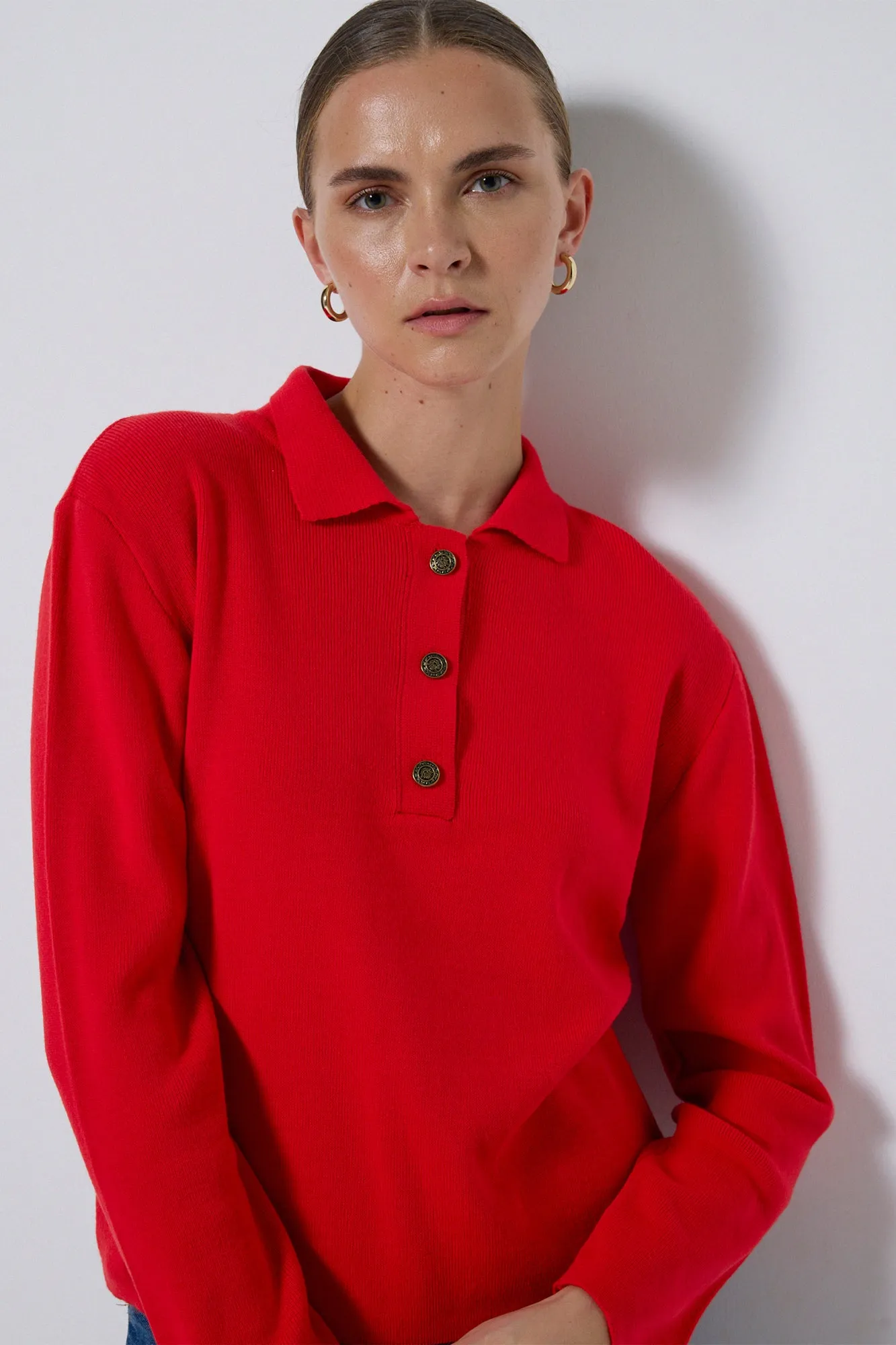 POLO NECK SWEATER