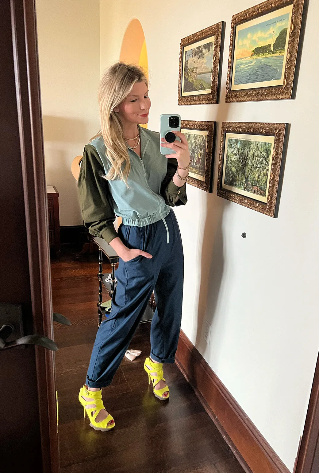 SAMPLE - Moms Only Jumpsuit - Colorblock