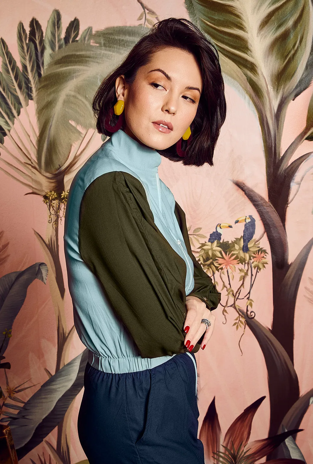 SAMPLE - Moms Only Jumpsuit - Colorblock