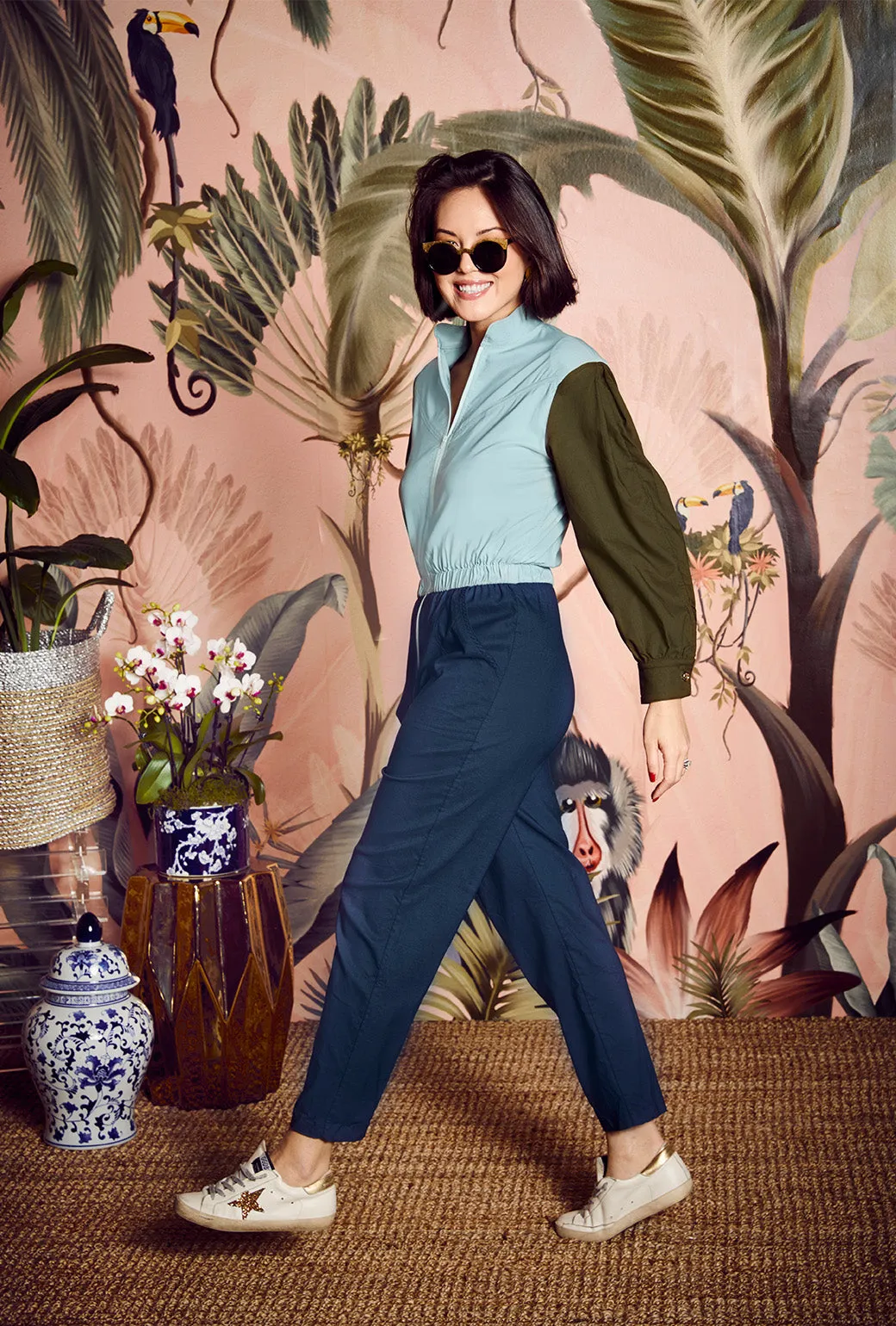 SAMPLE - Moms Only Jumpsuit - Colorblock