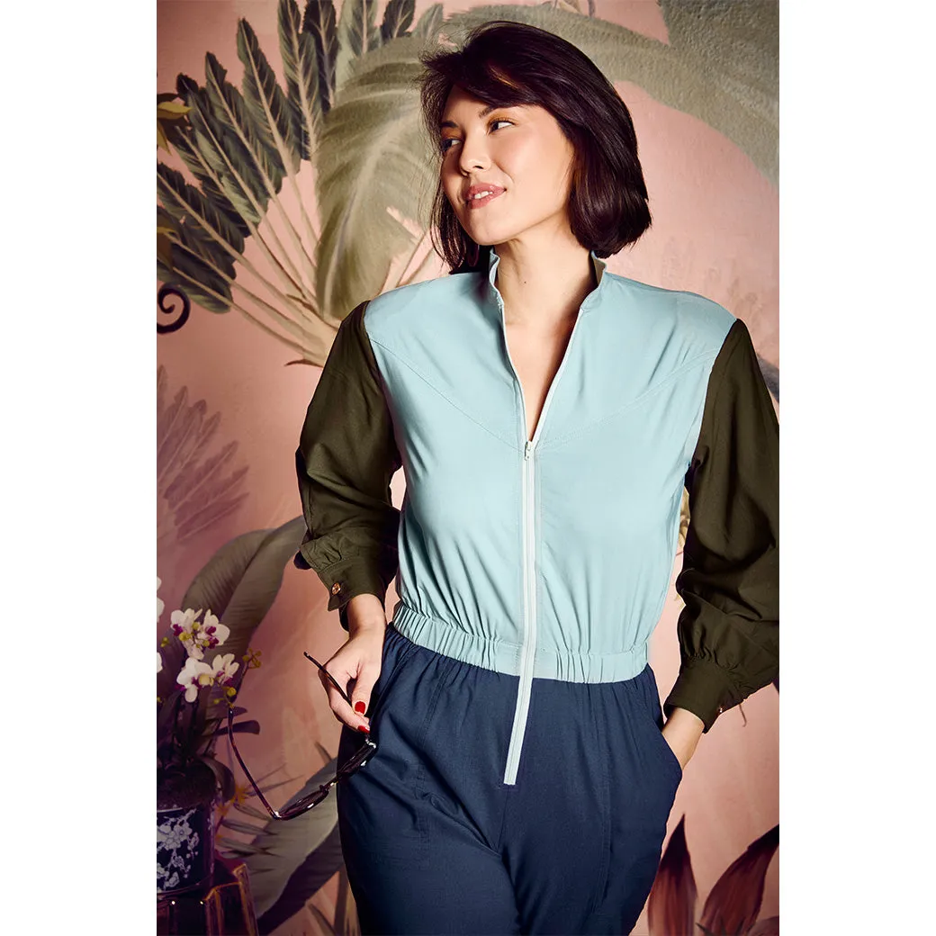 SAMPLE - Moms Only Jumpsuit - Colorblock