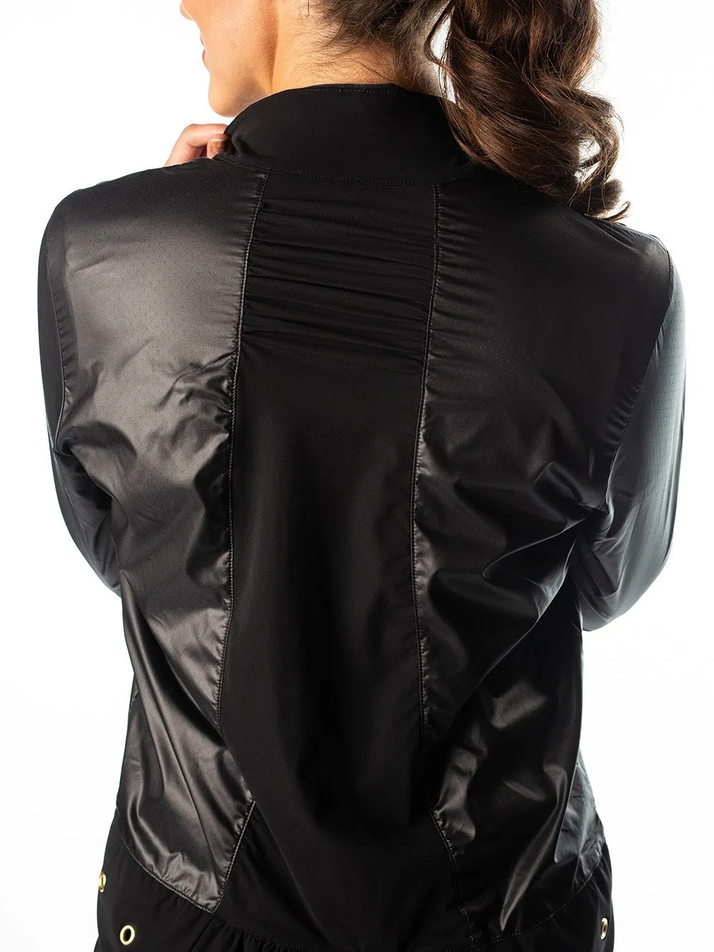 Shelby Bomber Jacket Gold Trim - FINAL SALE