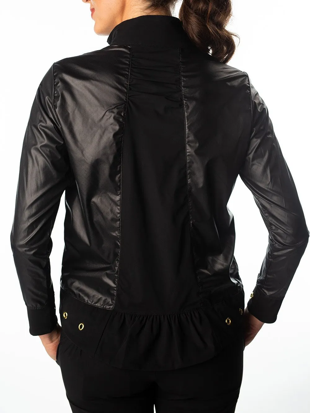 Shelby Bomber Jacket Gold Trim - FINAL SALE