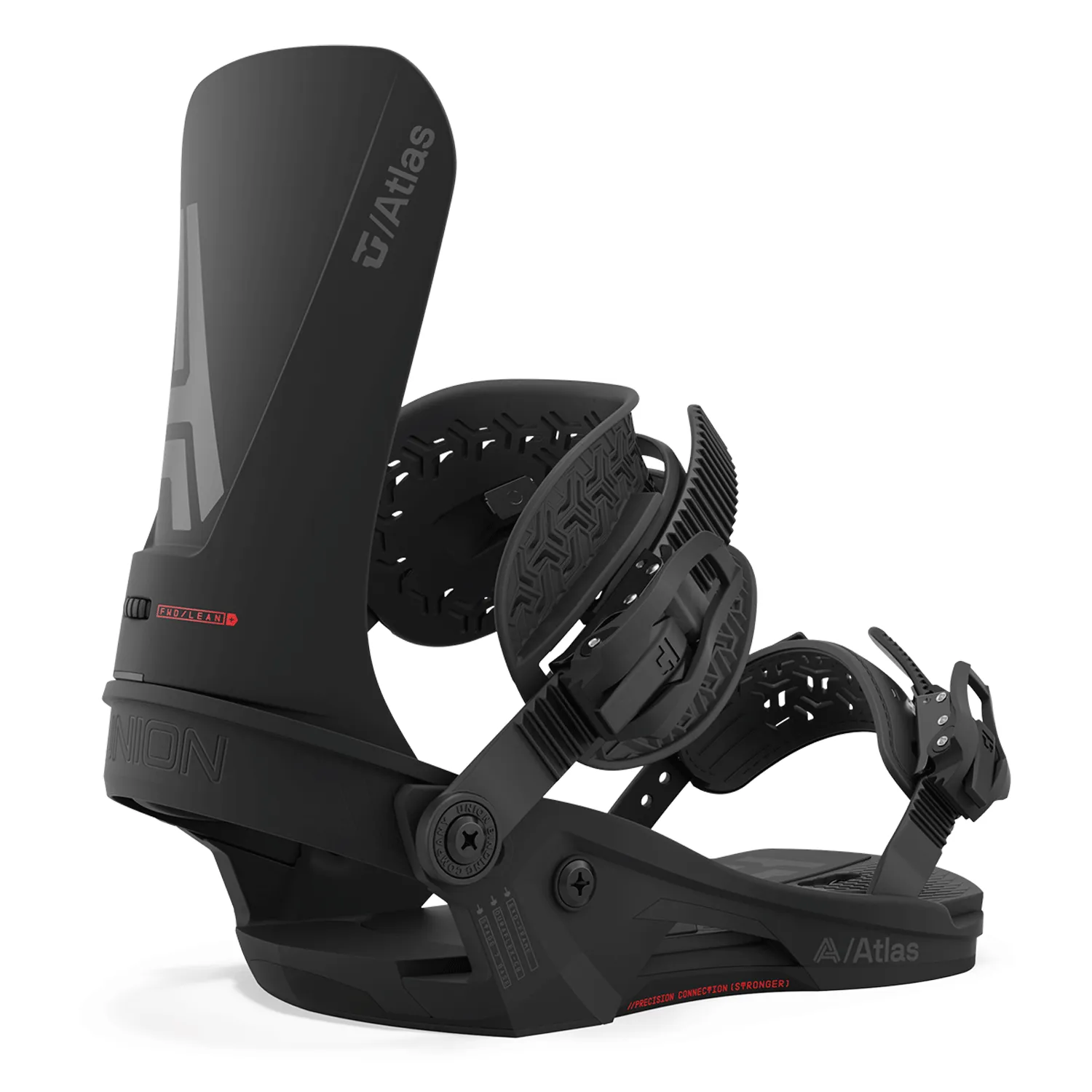 Union Men's Atlas Snowboard Bindings 2024 Black