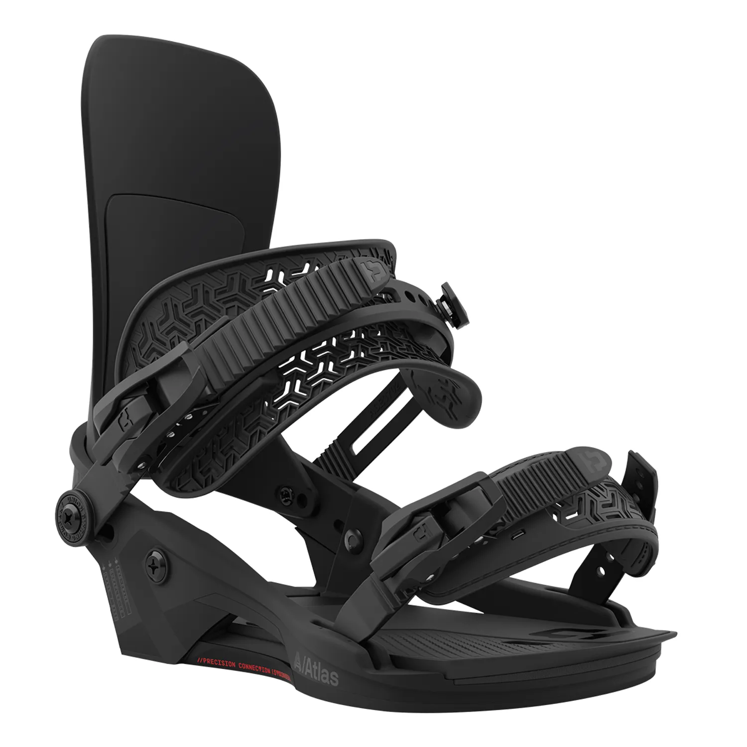 Union Men's Atlas Snowboard Bindings 2024 Black