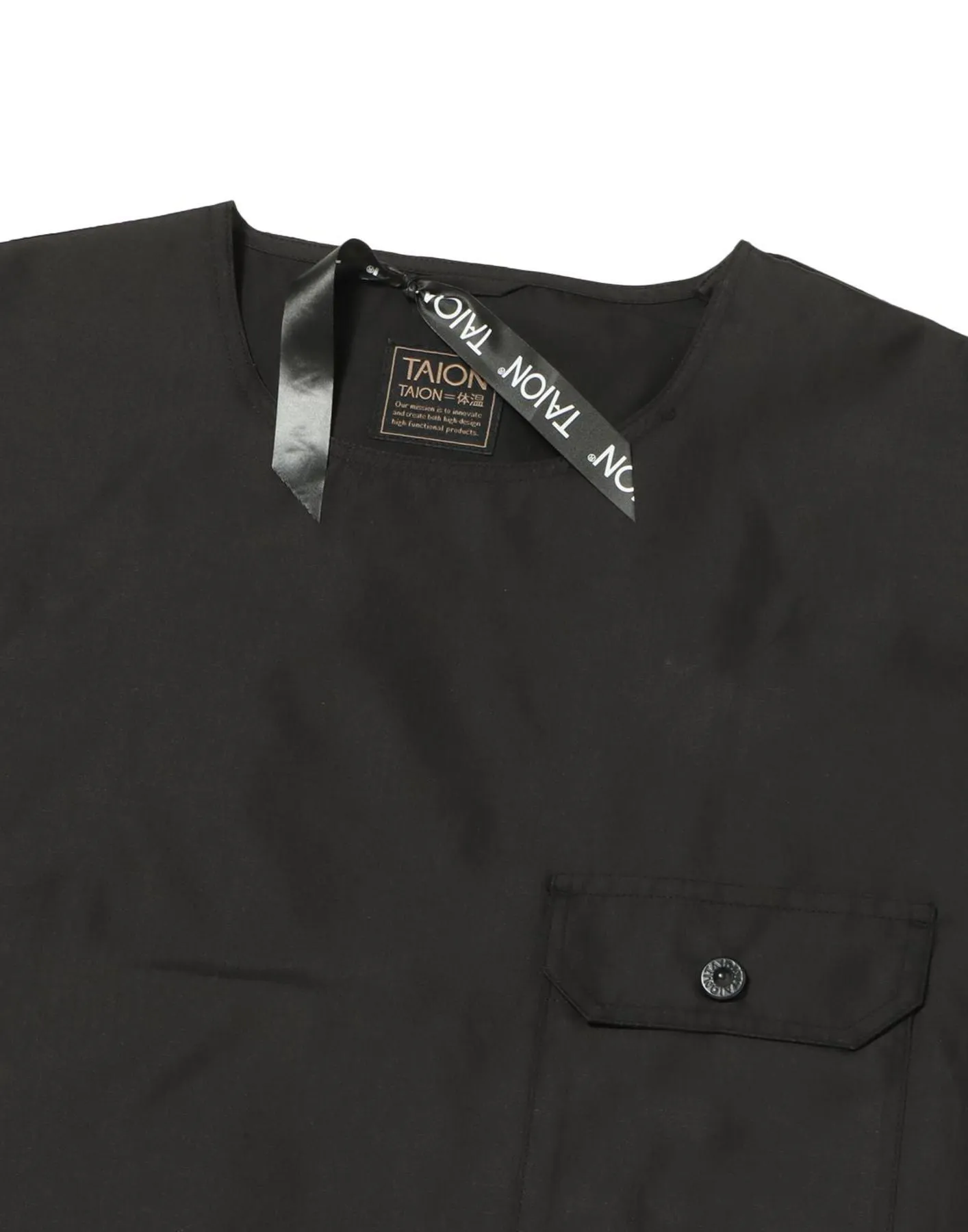 Vest man CS01NDML BLACK TAION